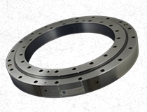 Non-geared slewing ring for industrial equipment