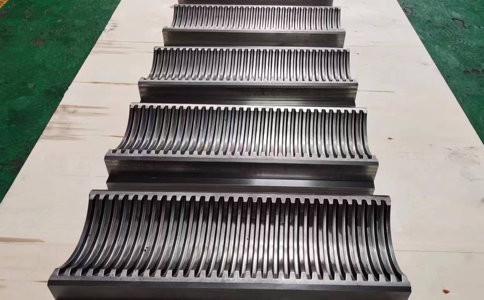 Precision-machined transmission nut segments